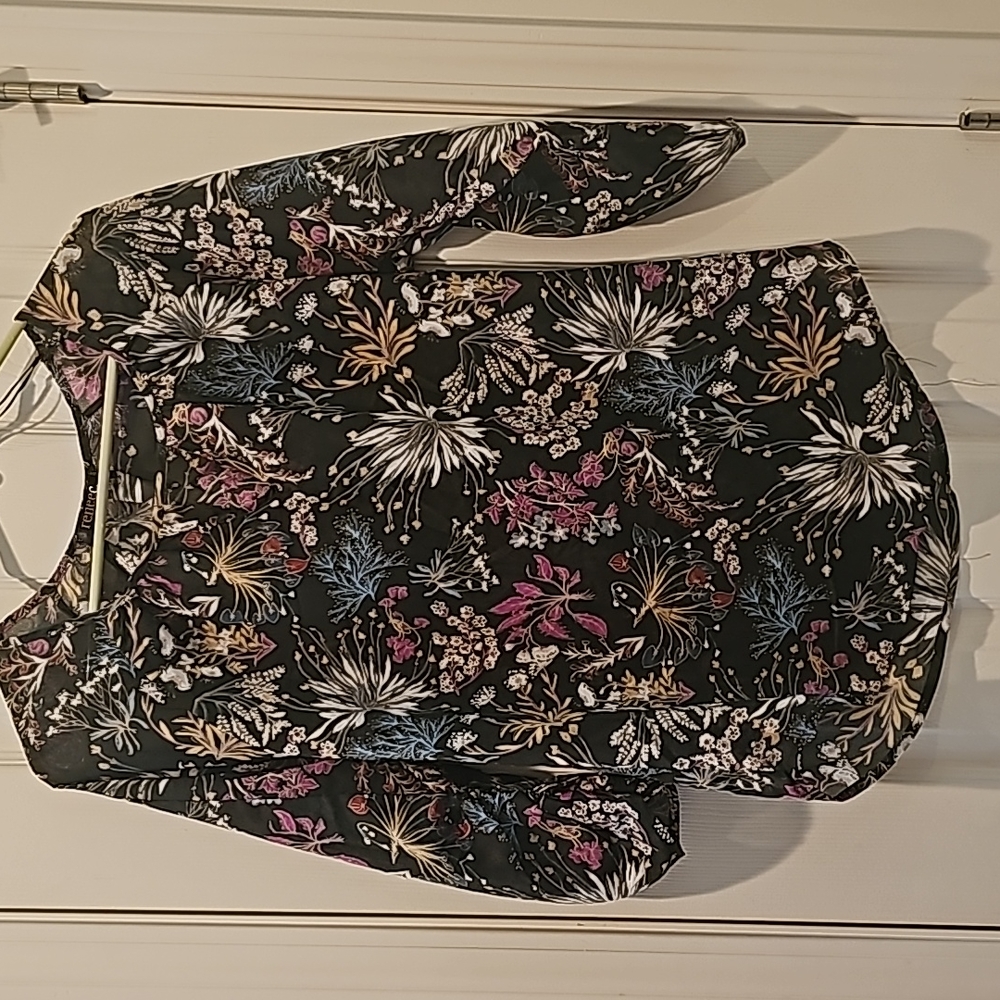 Renee c. Sheer blouse